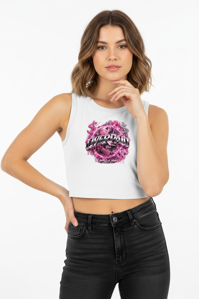 The World Is yours Women’s crop Tank Top
