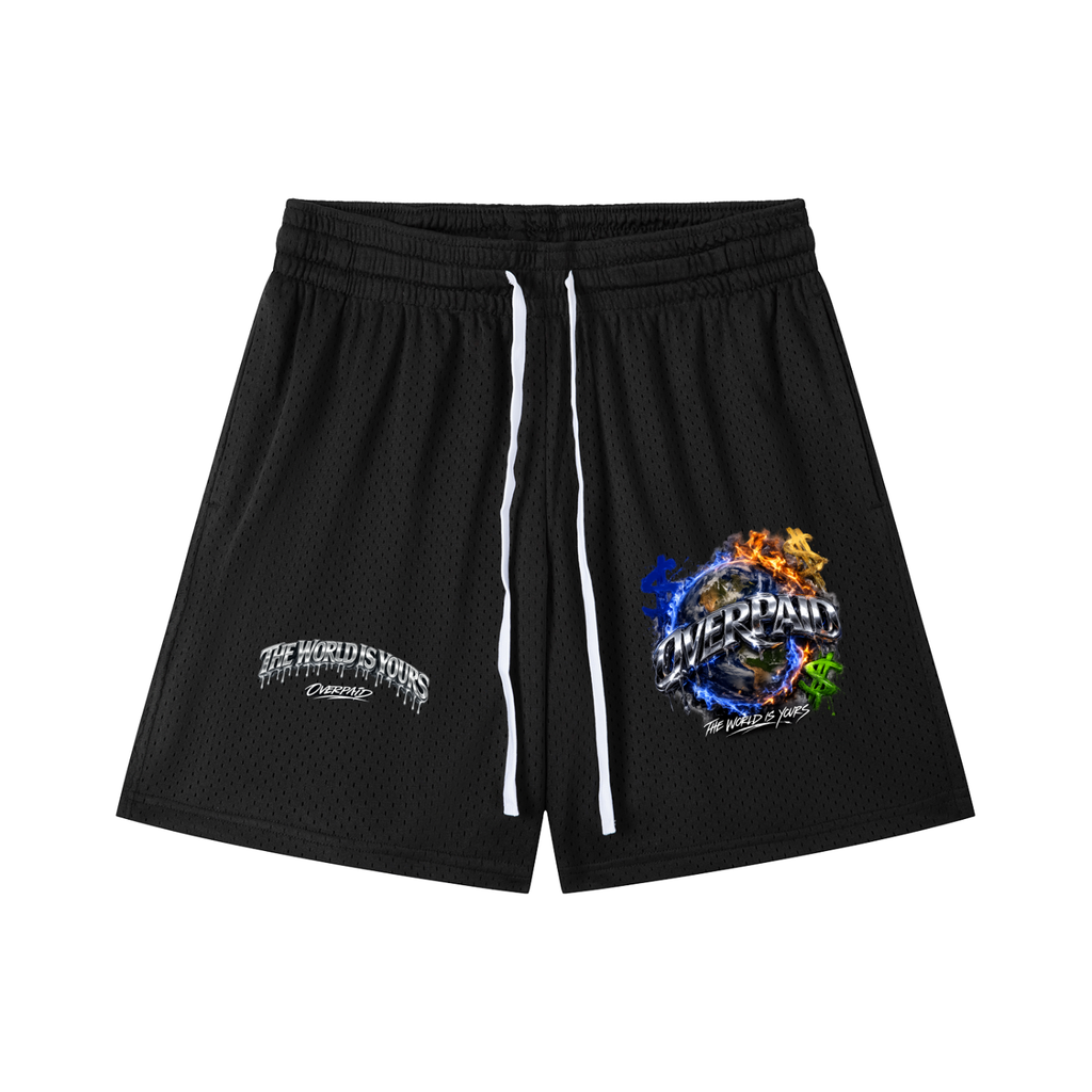 Mesh String Basketball Shorts