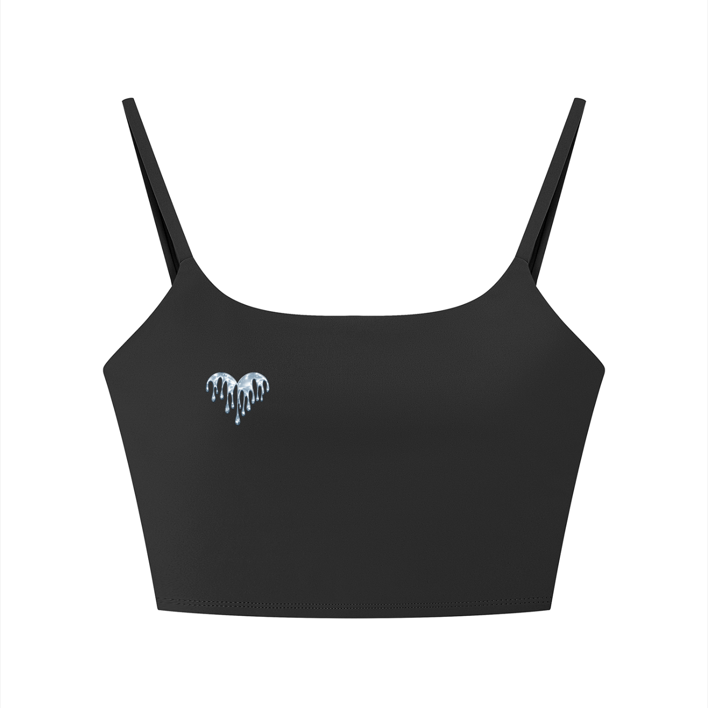 Forever Drippin Women's Solid Color Sports Bra