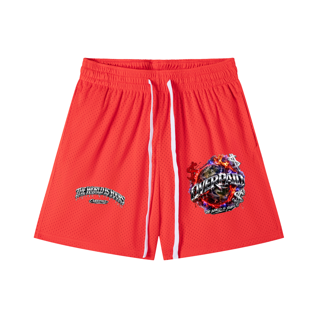 Mesh String Basketball Shorts