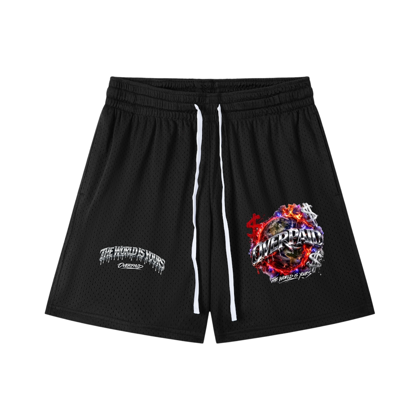 Mesh String Basketball Shorts