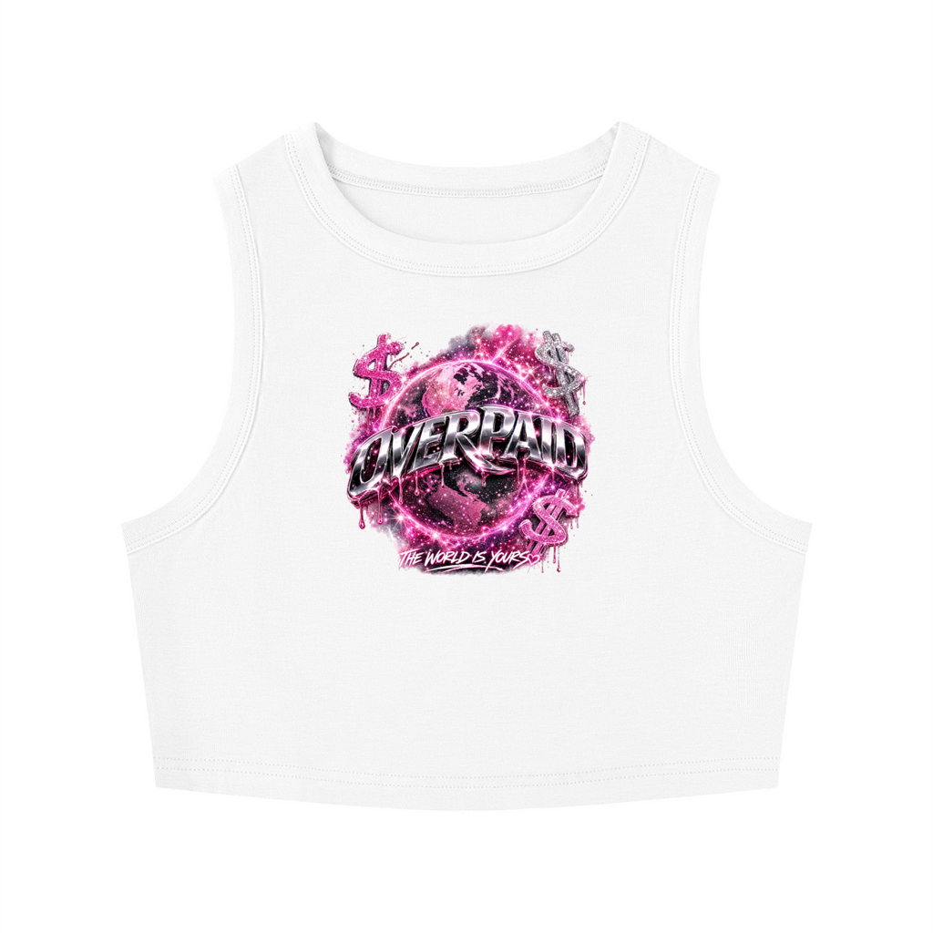 The World Is yours Women’s crop Tank Top